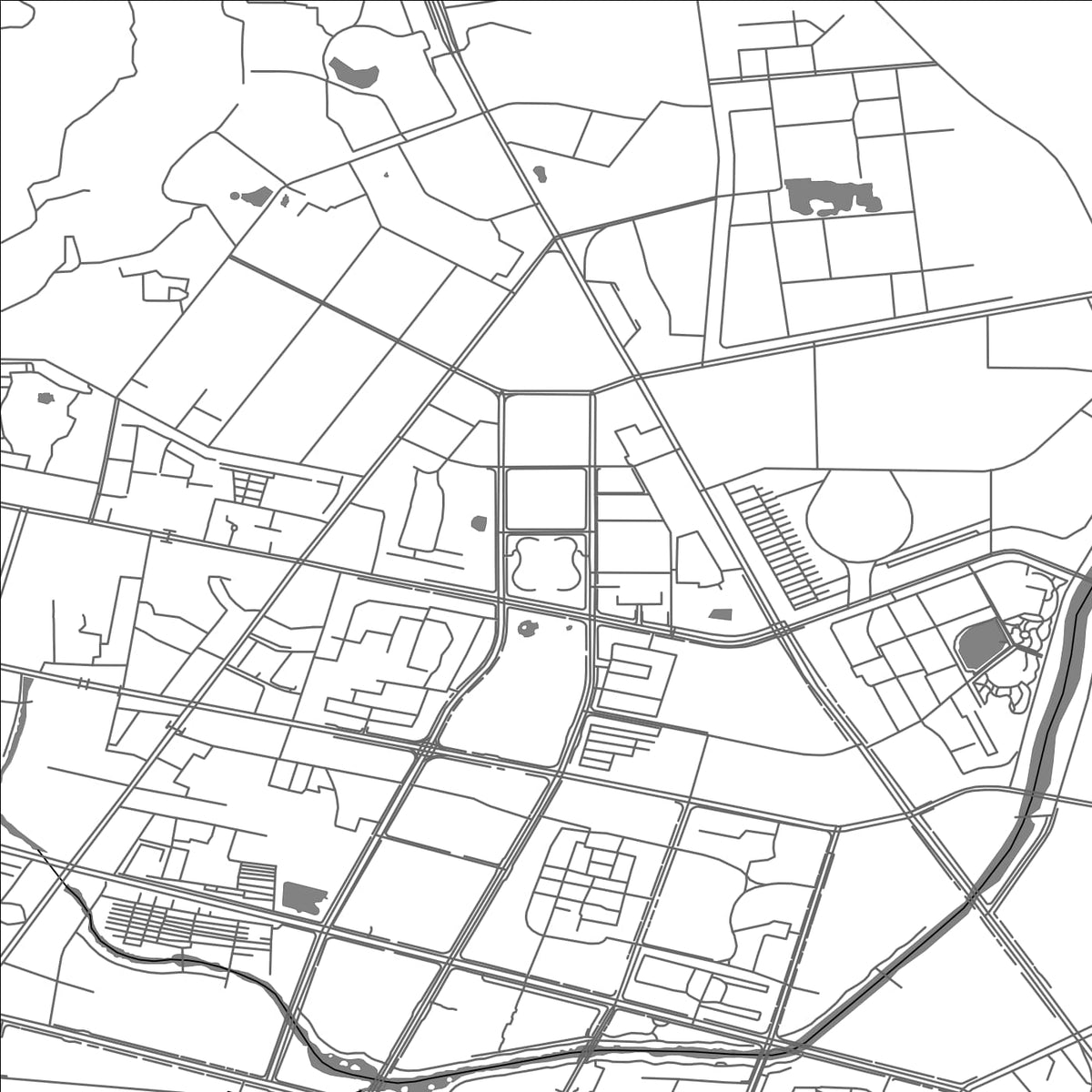 ROAD MAP OF YANTAI, CHINA BY MAPBAKES