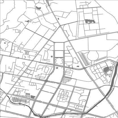 ROAD MAP OF YANTAI, CHINA BY MAPBAKES