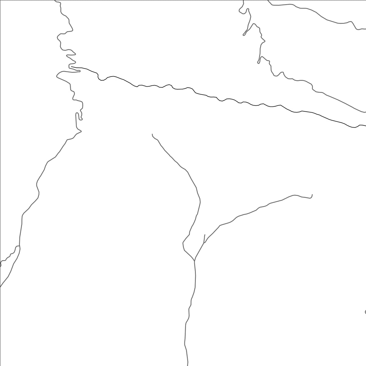 ROAD MAP OF YANWO, CHINA BY MAPBAKES