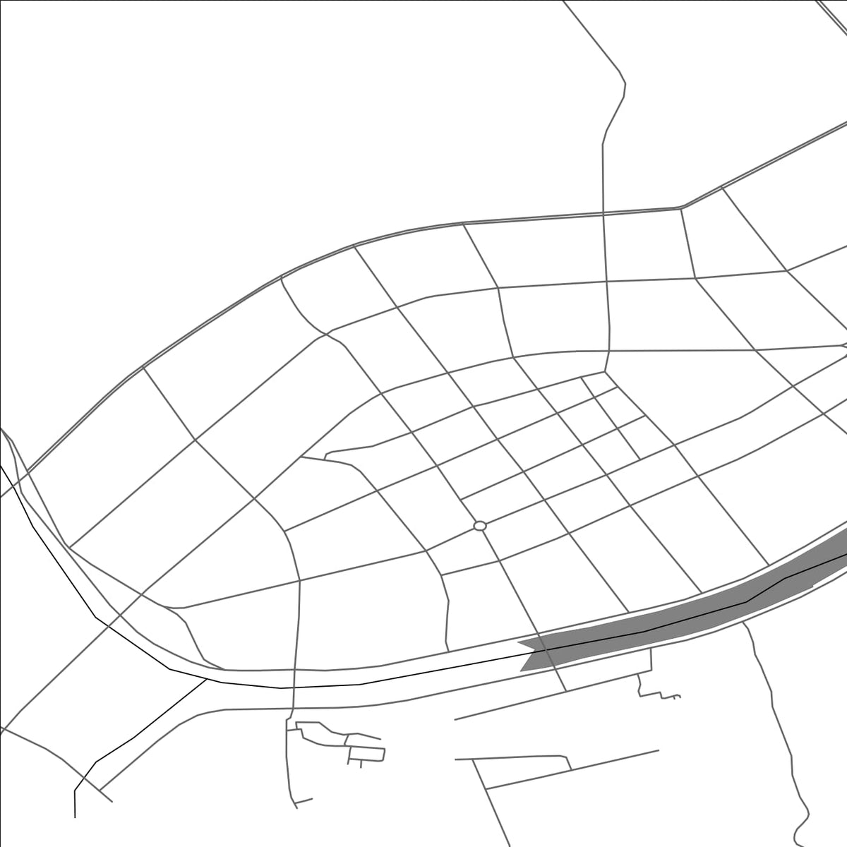 ROAD MAP OF YEBAISHOU, CHINA BY MAPBAKES