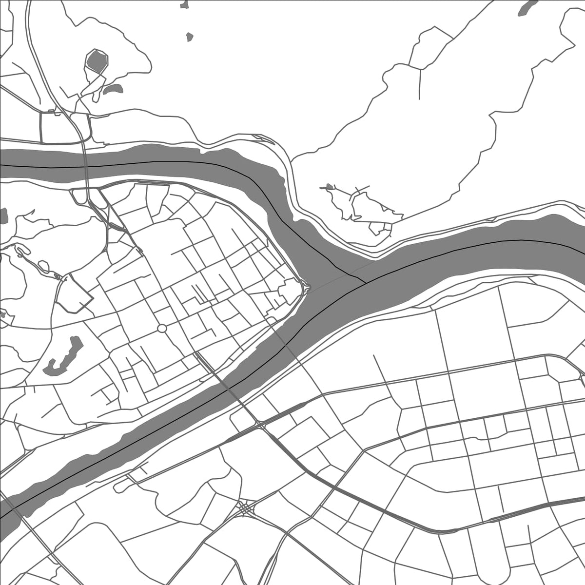 ROAD MAP OF YIBIN, CHINA BY MAPBAKES