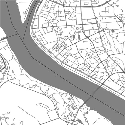 ROAD MAP OF YICHANG, CHINA BY MAPBAKES
