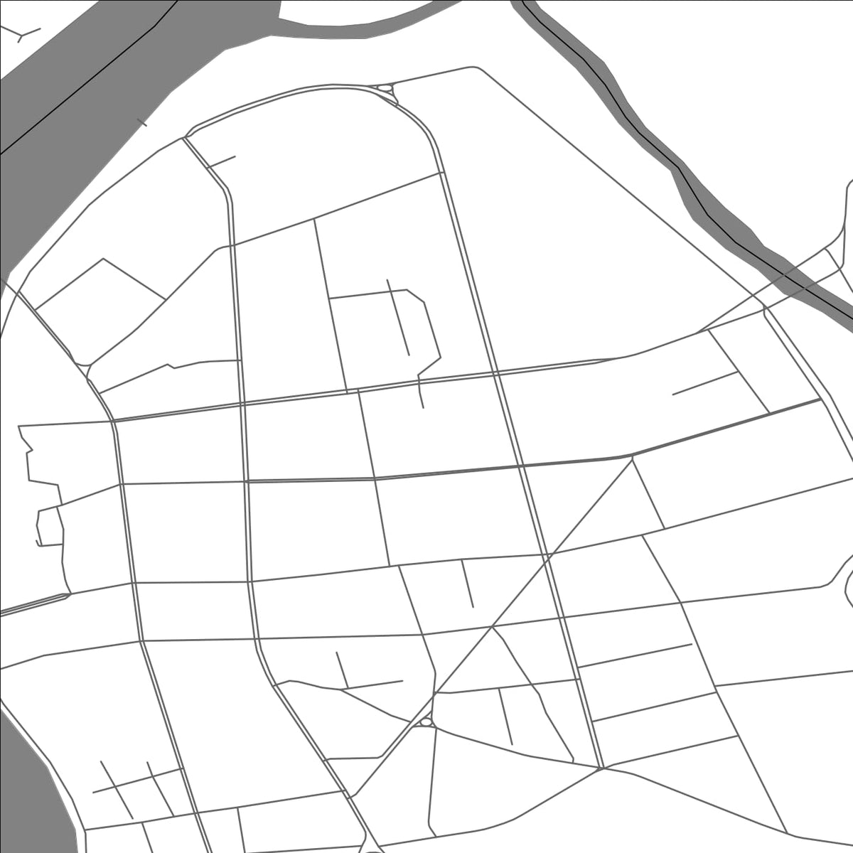 ROAD MAP OF YILAN, CHINA BY MAPBAKES