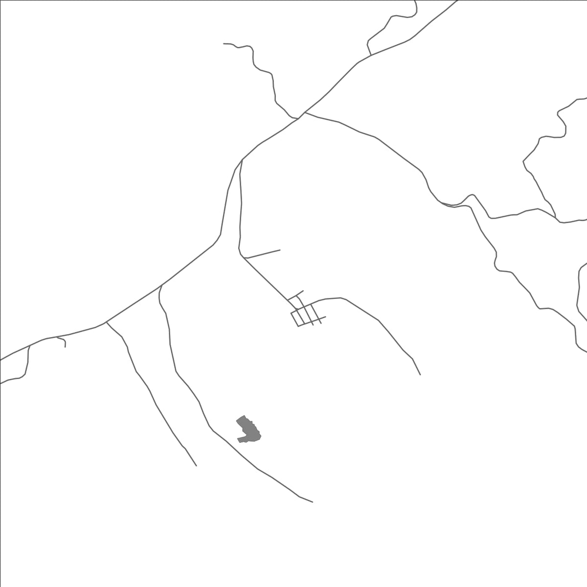 ROAD MAP OF YIMA, CHINA BY MAPBAKES