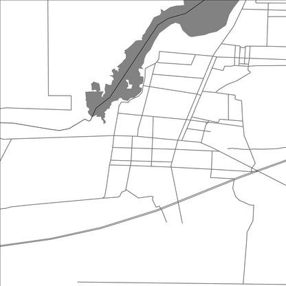 ROAD MAP OF YINGQIU, CHINA BY MAPBAKES