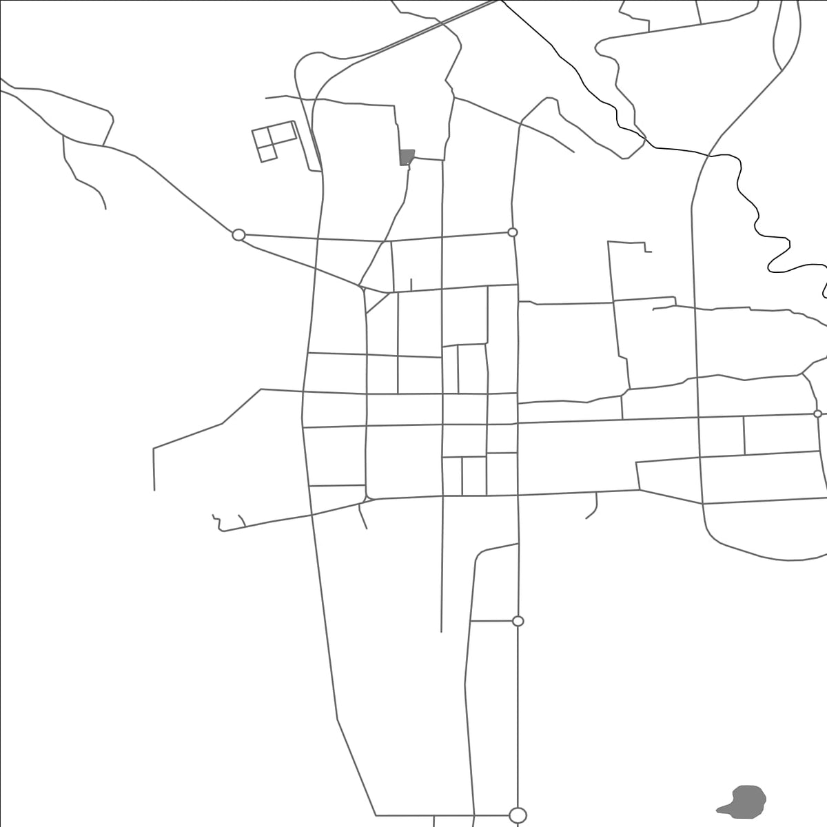 ROAD MAP OF YONGBEI, CHINA BY MAPBAKES