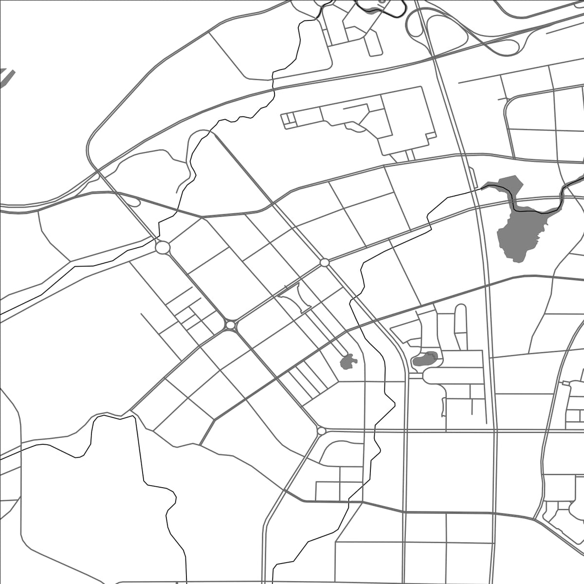 ROAD MAP OF YONGCHUAN, CHINA BY MAPBAKES