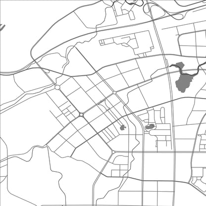 ROAD MAP OF YONGCHUAN, CHINA BY MAPBAKES
