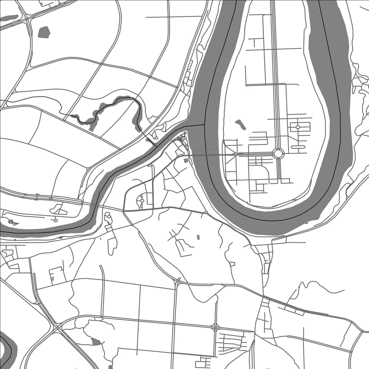 ROAD MAP OF YONGNING, CHINA BY MAPBAKES