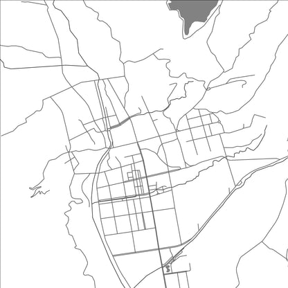 ROAD MAP OF YONGPING, CHINA BY MAPBAKES