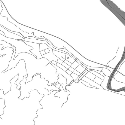 ROAD MAP OF YUANYANG, CHINA BY MAPBAKES