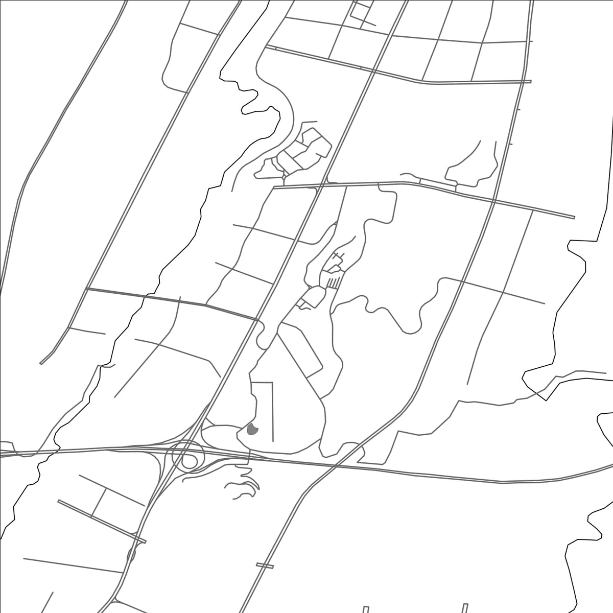 ROAD MAP OF YUFENGSHAN, CHINA BY MAPBAKES