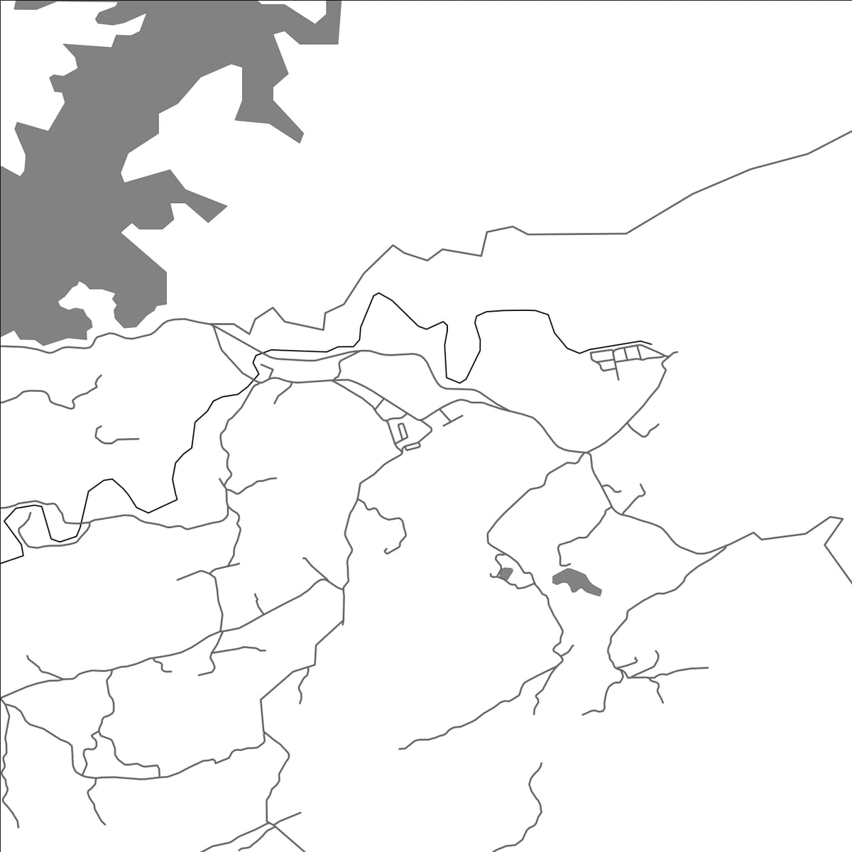 ROAD MAP OF YUNJI, CHINA BY MAPBAKES