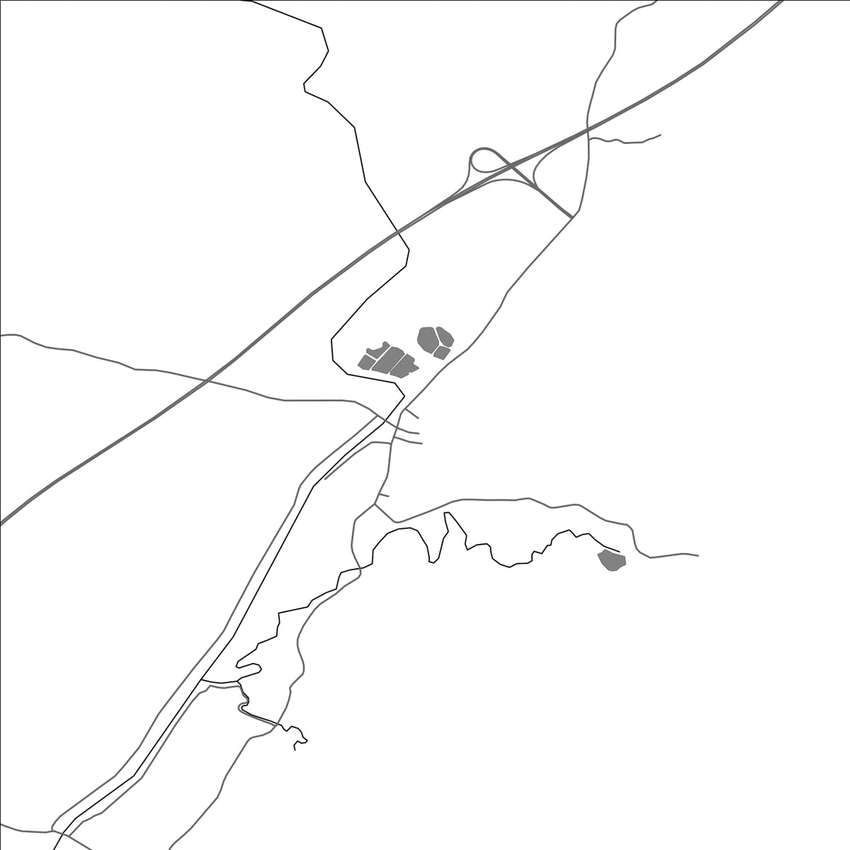 ROAD MAP OF YUNLONG, CHINA BY MAPBAKES