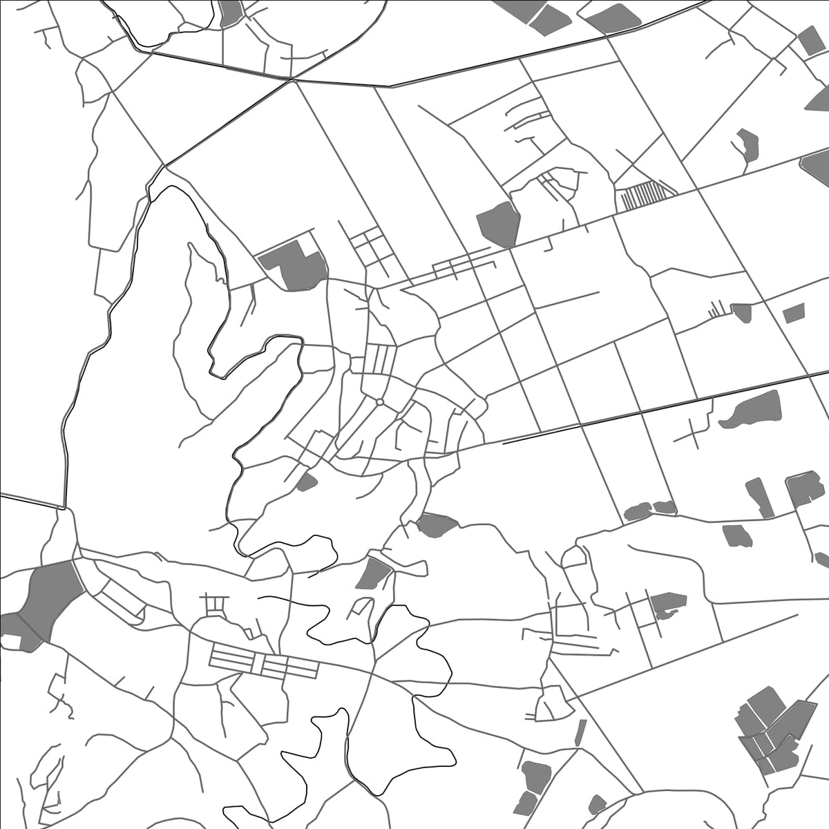 ROAD MAP OF YUNNANYI, CHINA BY MAPBAKES