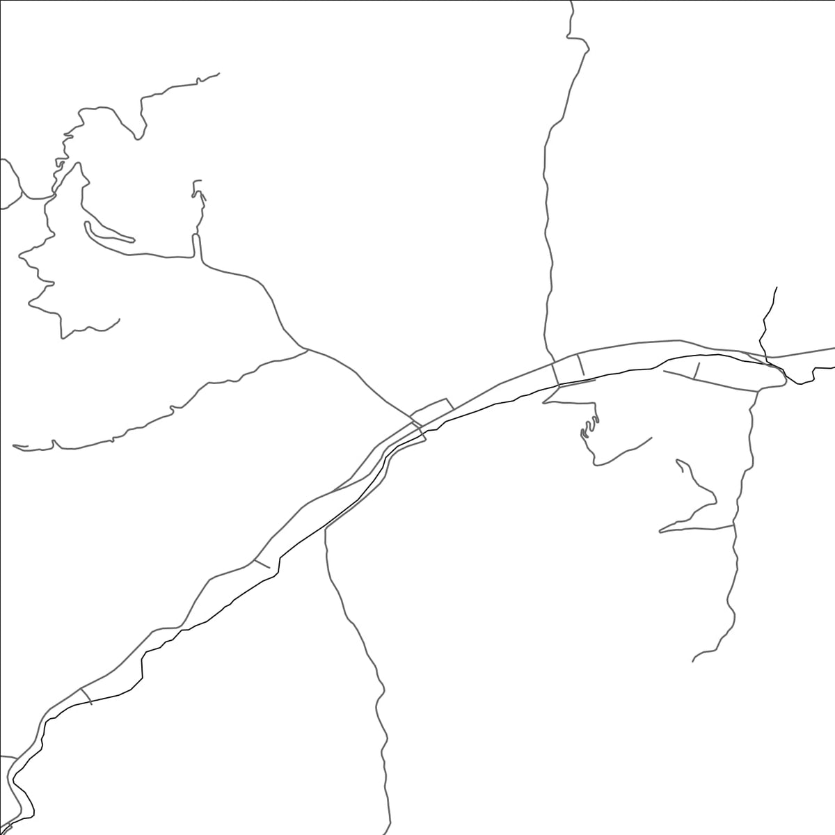 ROAD MAP OF YUNTAI, CHINA BY MAPBAKES