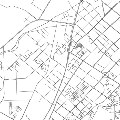ROAD MAP OF YUXI, CHINA BY MAPBAKES