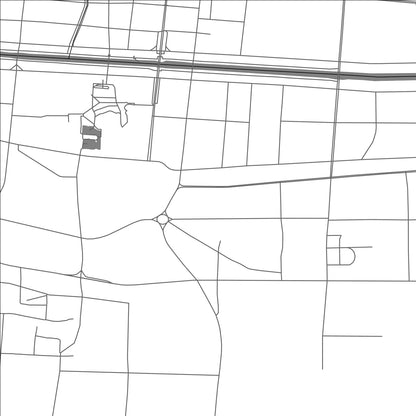 ROAD MAP OF ZHANHE, CHINA BY MAPBAKES