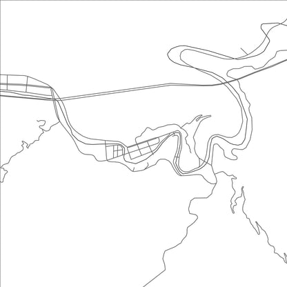 ROAD MAP OF ZHELOU, CHINA BY MAPBAKES