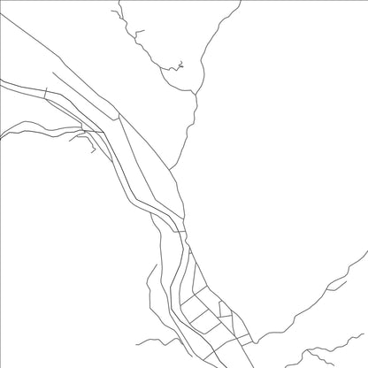 ROAD MAP OF ZHONGBA, CHINA BY MAPBAKES