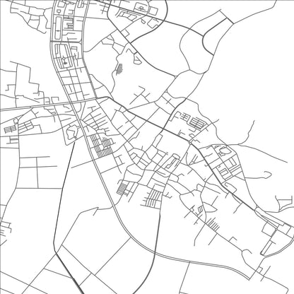 ROAD MAP OF ZHONGSHU, CHINA BY MAPBAKES