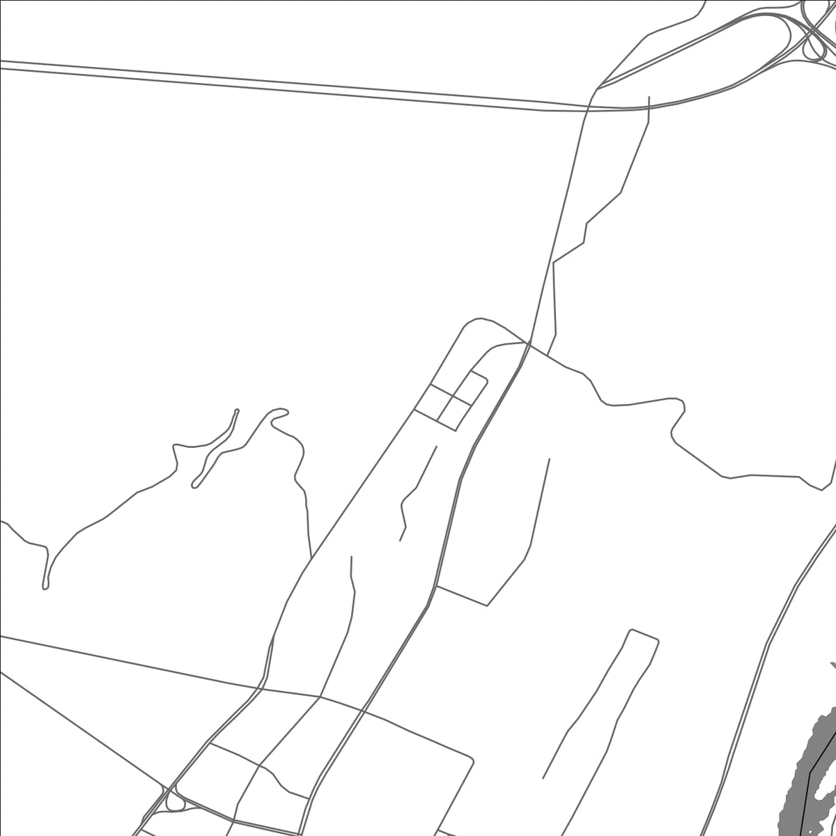ROAD MAP OF ZHOUBAI, CHINA BY MAPBAKES