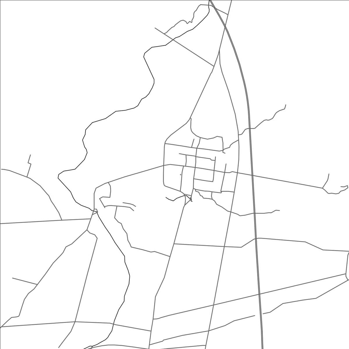ROAD MAP OF ZHOUCHENG, CHINA BY MAPBAKES