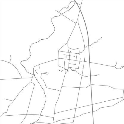 ROAD MAP OF ZHOUCHENG, CHINA BY MAPBAKES