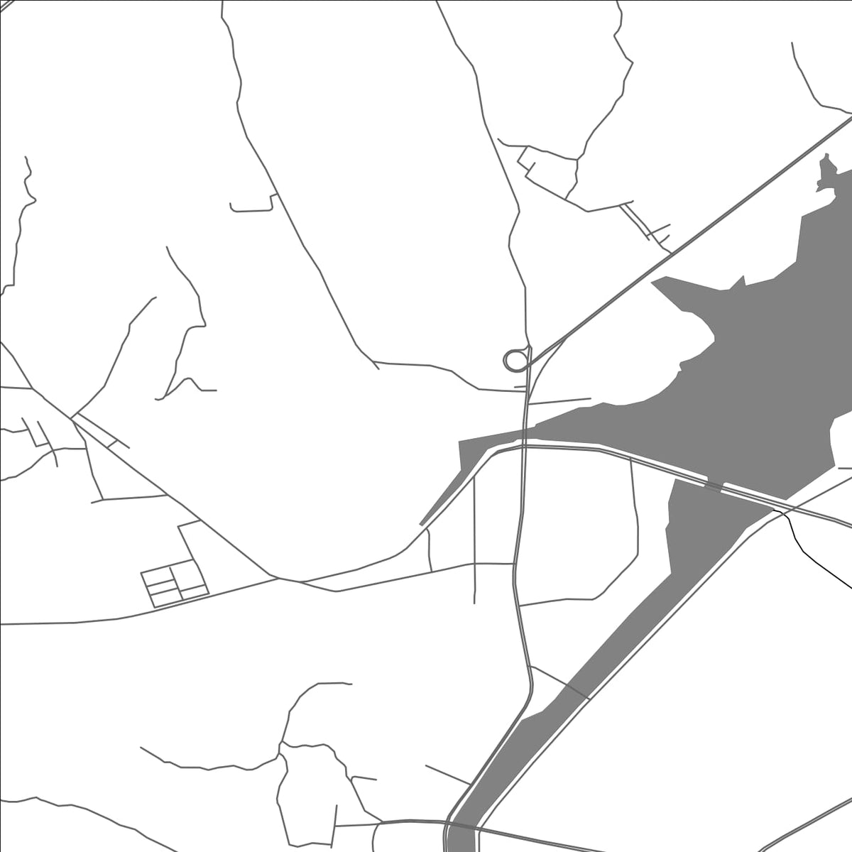 ROAD MAP OF ZHUANGYUAN, CHINA BY MAPBAKES