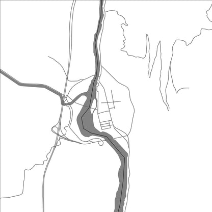 ROAD MAP OF ZHUOSHUI, CHINA BY MAPBAKES