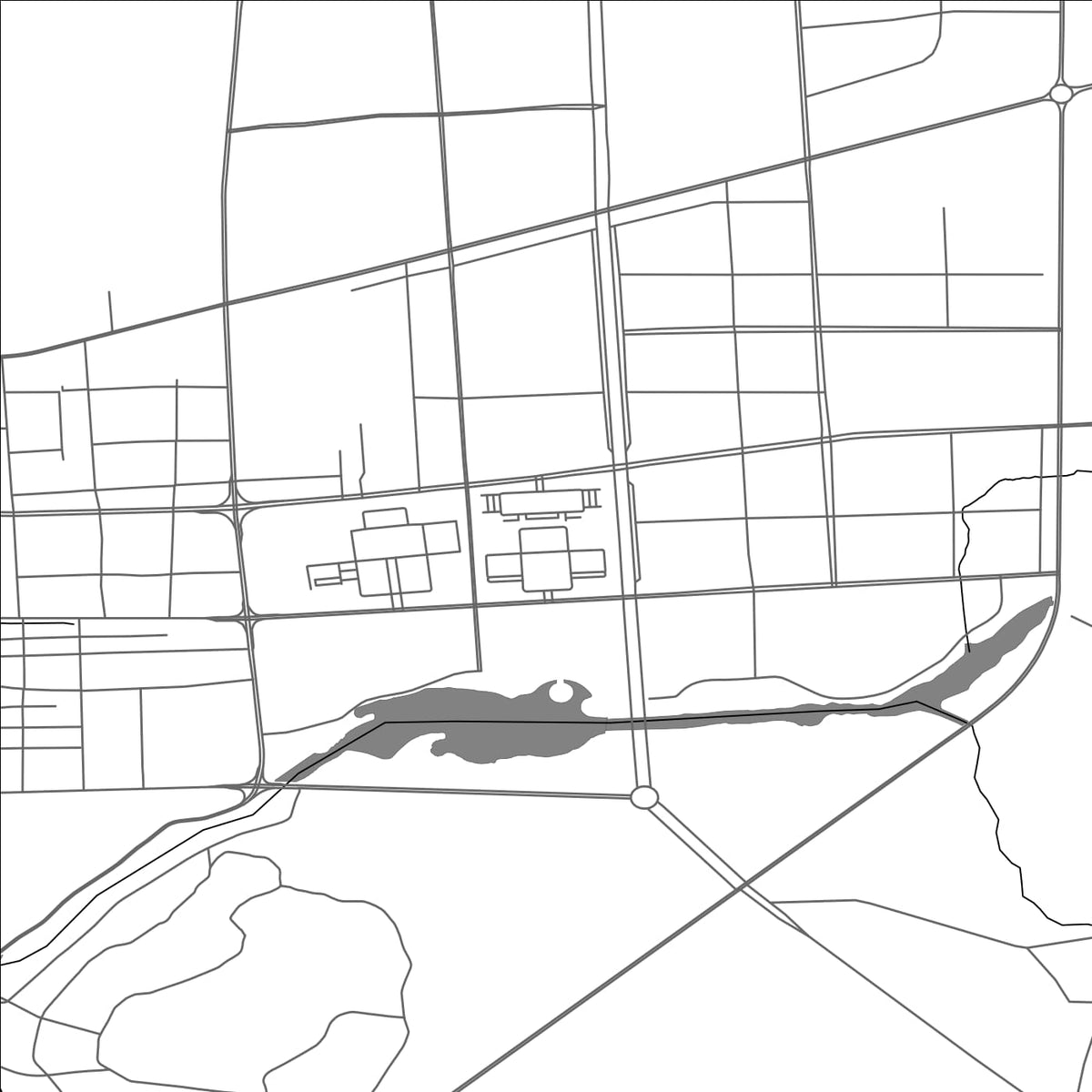 ROAD MAP OF ZOUCHENG, CHINA BY MAPBAKES