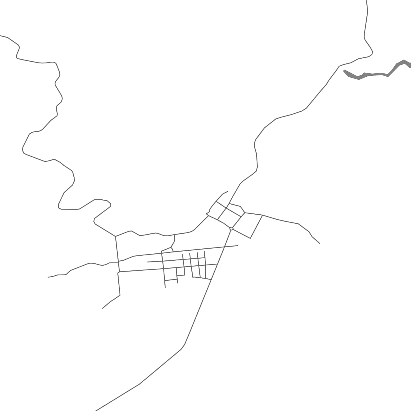 ROAD MAP OF ZOUMA, CHINA BY MAPBAKES