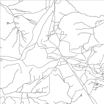 ROAD MAP OF BRAKFONTEIN, LESOTHO BY MAPBAKES