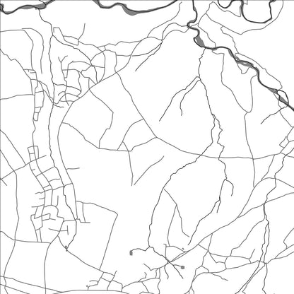 ROAD MAP OF KHETISAS, LESOTHO BY MAPBAKES