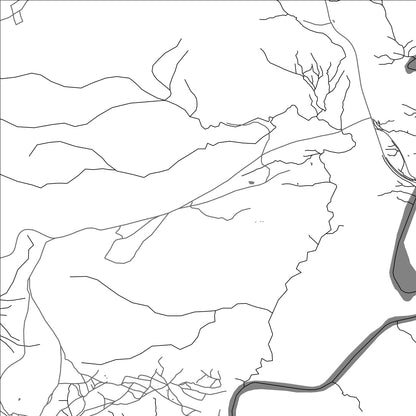 ROAD MAP OF KHITSANE, LESOTHO BY MAPBAKES