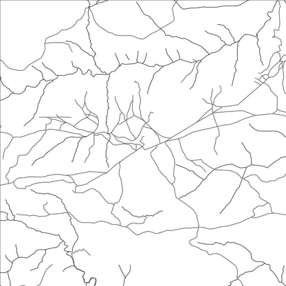 ROAD MAP OF MALEALEA, LESOTHO BY MAPBAKES