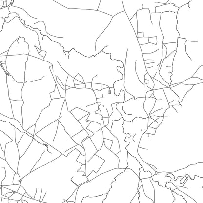 ROAD MAP OF MATHOKOANE, LESOTHO BY MAPBAKES