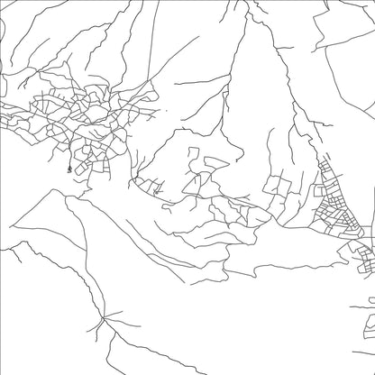 ROAD MAP OF MAZENOD, LESOTHO BY MAPBAKES