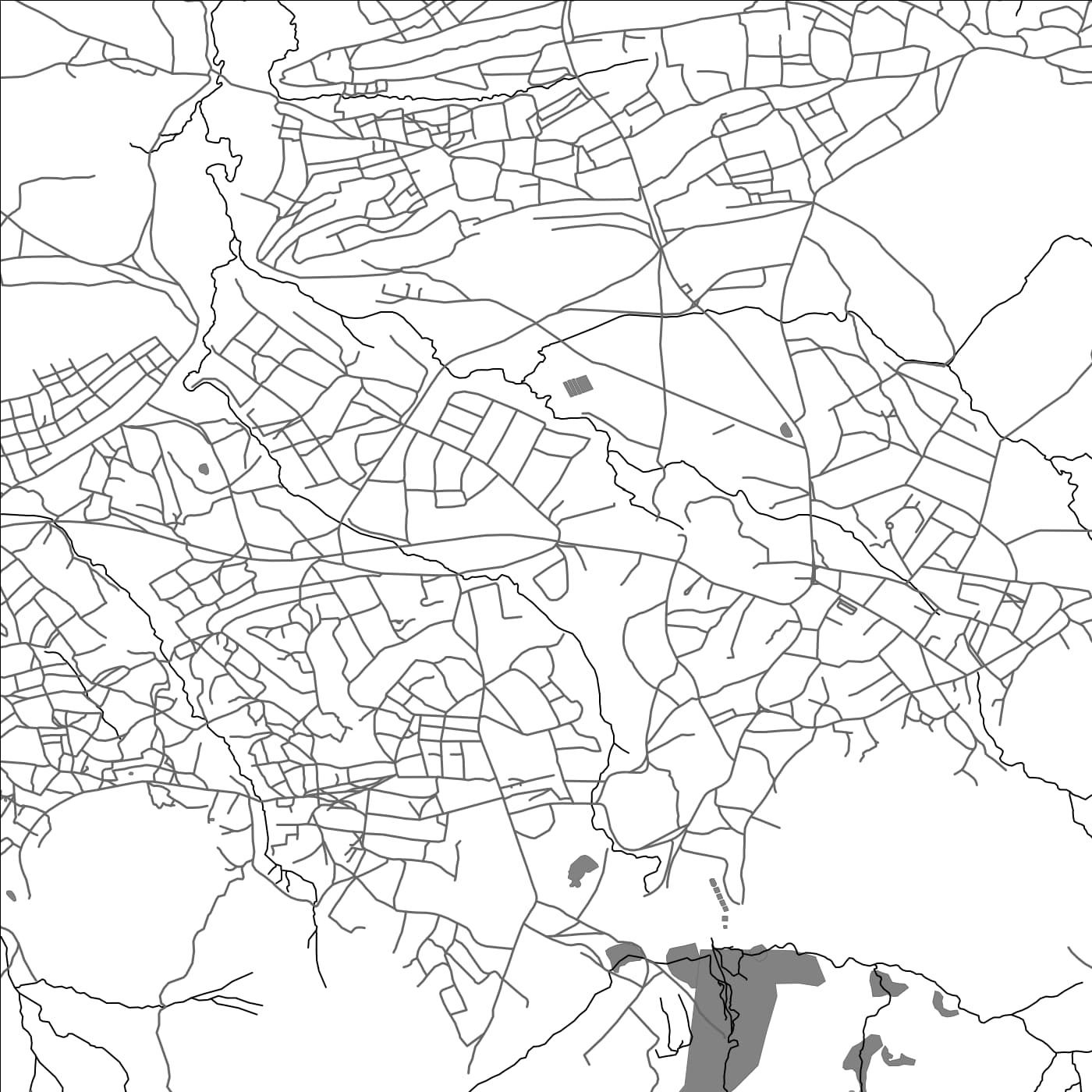 ROAD MAP OF MOHALE’S HOEK, LESOTHO BY MAPBAKES