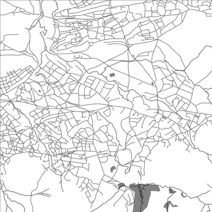 ROAD MAP OF MOHALE’S HOEK, LESOTHO BY MAPBAKES