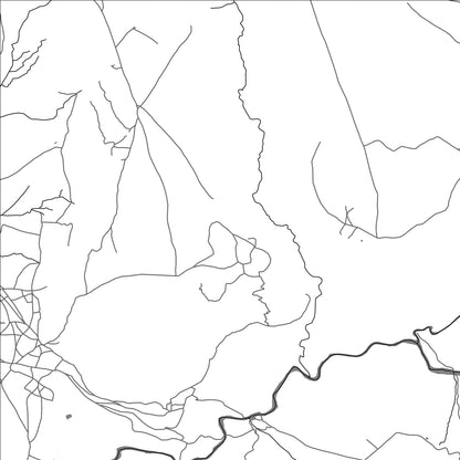 ROAD MAP OF MOTLOANG, LESOTHO BY MAPBAKES