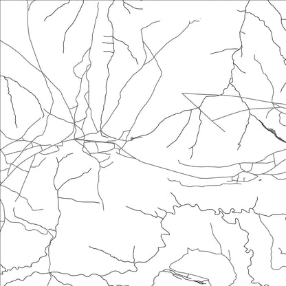 ROAD MAP OF SENEKANE, LESOTHO BY MAPBAKES