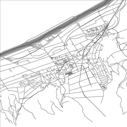 ROAD MAP OF BALZERS, LIECHTENSTEIN BY MAPBAKES