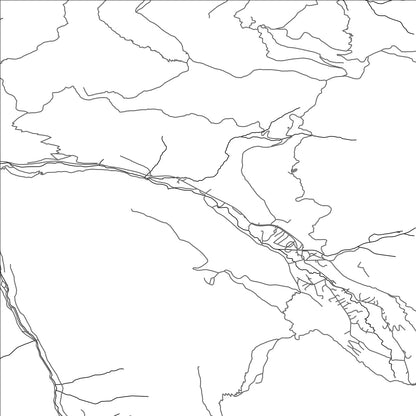 ROAD MAP OF BI DEN UNDERA HÖTTA, LIECHTENSTEIN BY MAPBAKES