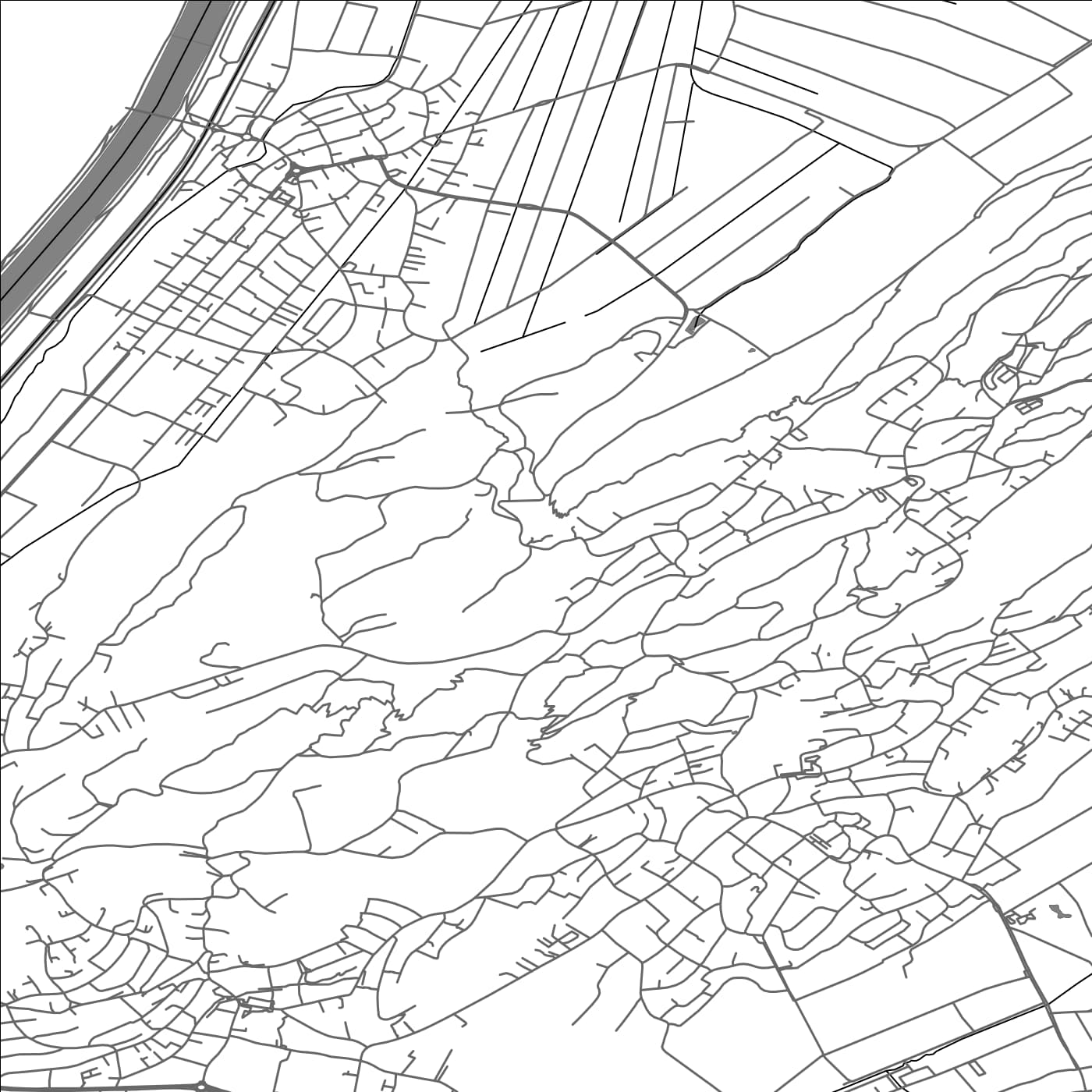 ROAD MAP OF LOCH, LIECHTENSTEIN BY MAPBAKES