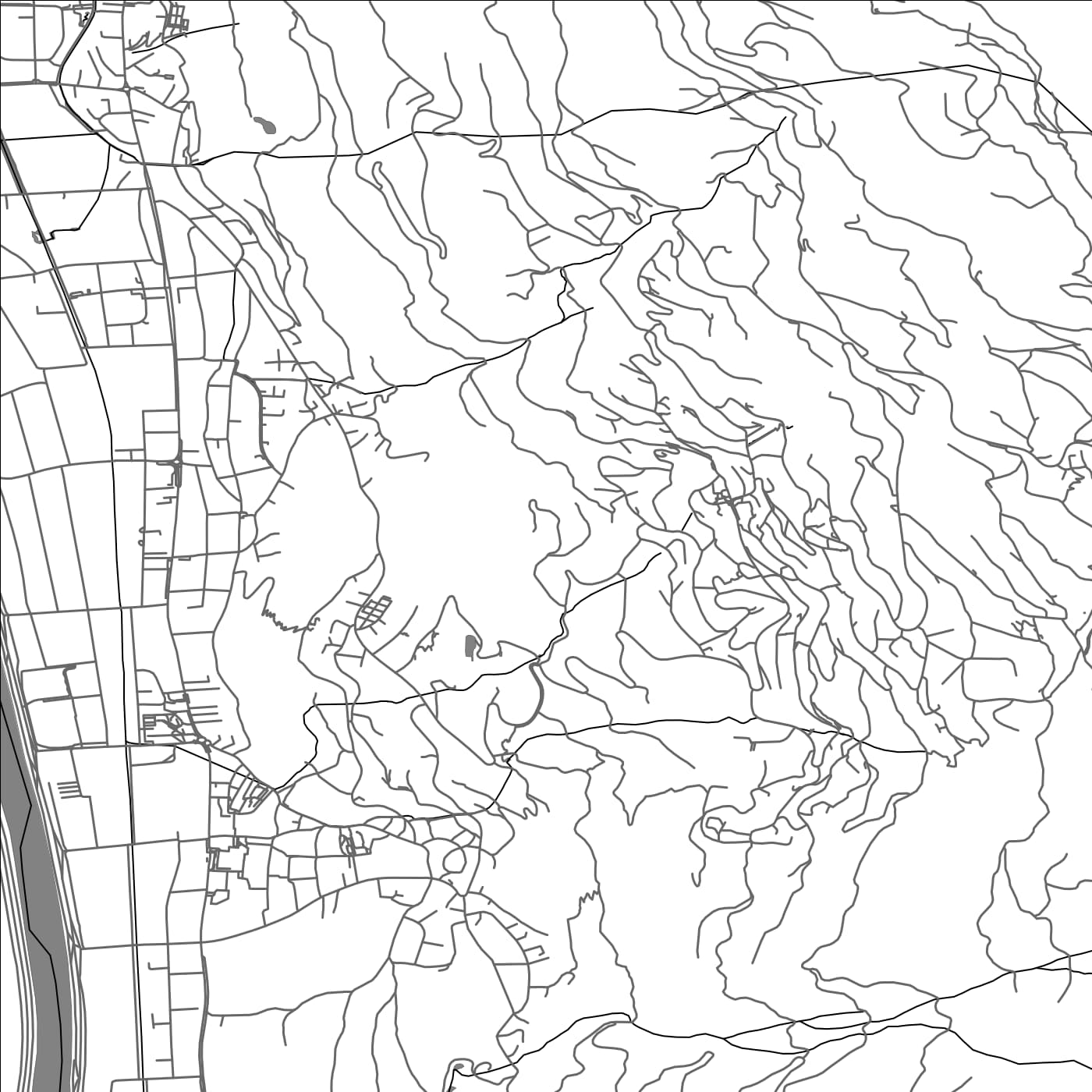 ROAD MAP OF NASSHAGGA, LIECHTENSTEIN BY MAPBAKES