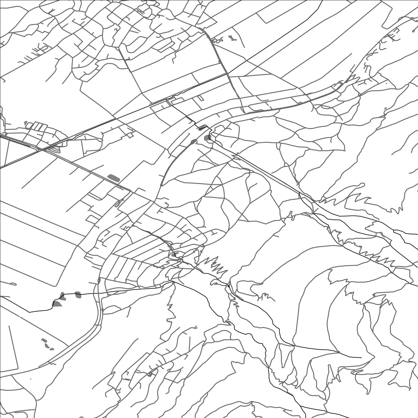 ROAD MAP OF NENDELN, LIECHTENSTEIN BY MAPBAKES