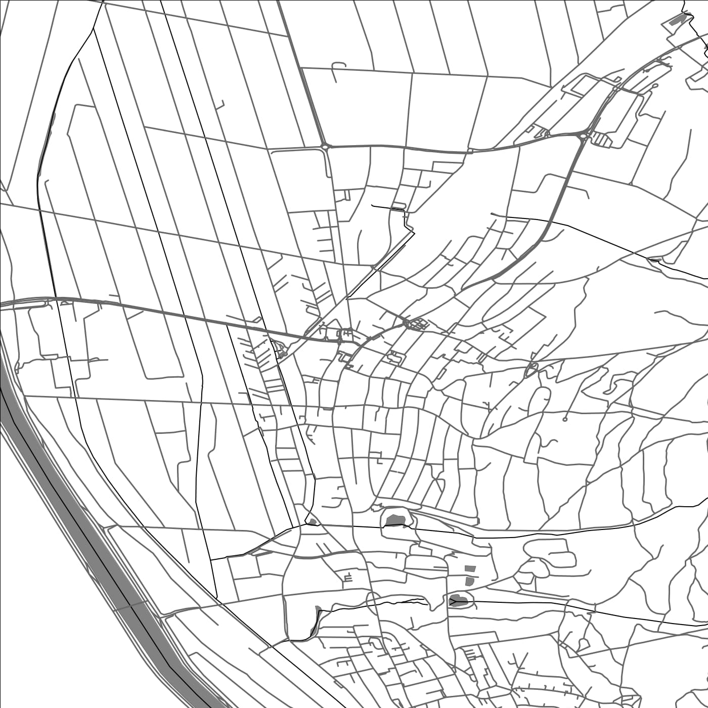 ROAD MAP OF SCHAAN, LIECHTENSTEIN BY MAPBAKES