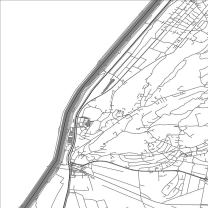 ROAD MAP OF STUDABERG, LIECHTENSTEIN BY MAPBAKES