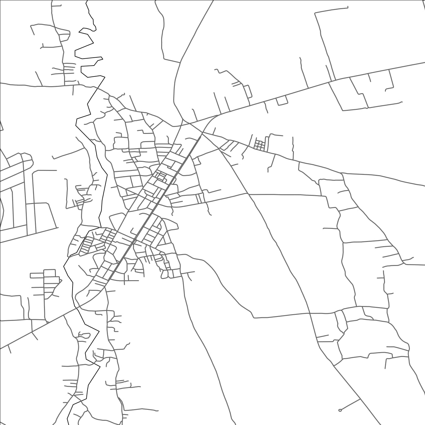 ROAD MAP OF AIN CHEGGAG, MOROCCO BY MAPBAKES